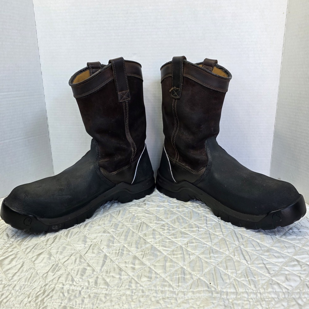 Carhartt Men's 13W 11" Rugged Flex Wellington Composite Toe Met Guard Waterproof